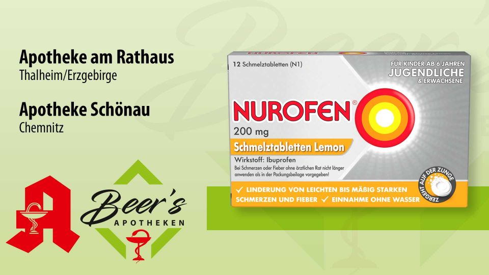 Nurofen Schmelztabletten