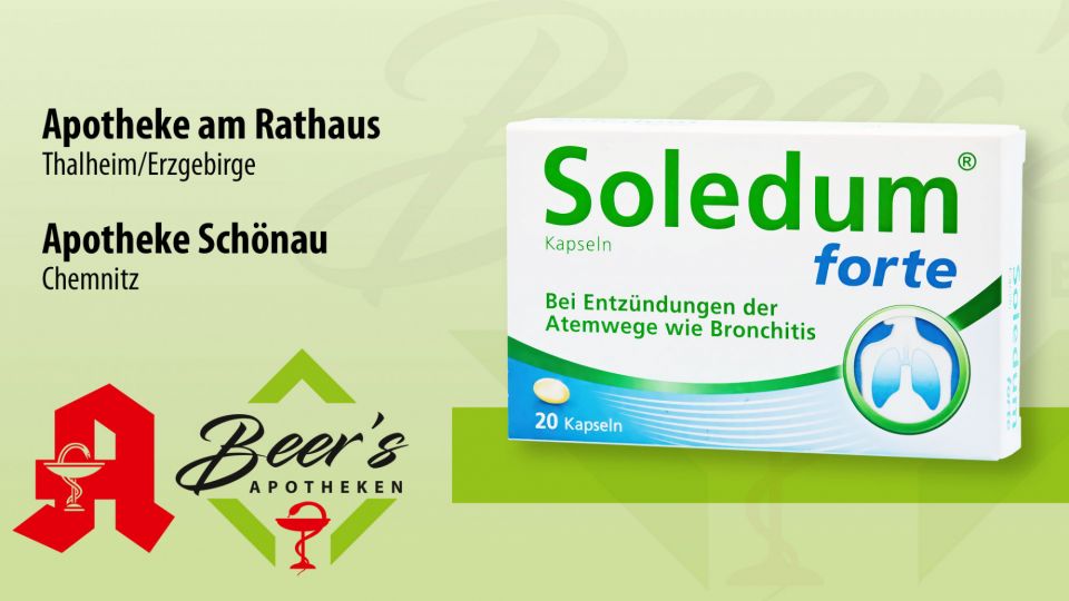 Soledum® Kapseln forte 20 Stück