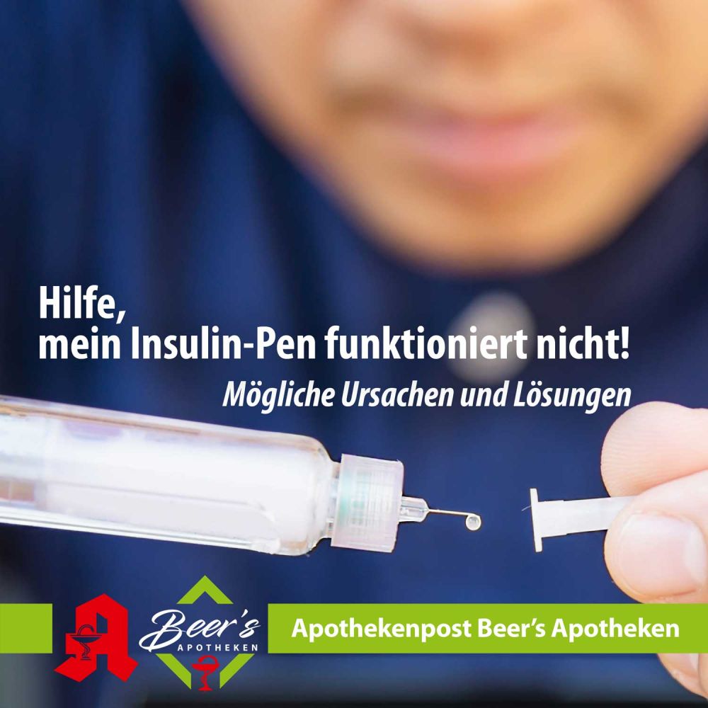 Hilfe, mein Insulin-Pen funktioniert nicht!