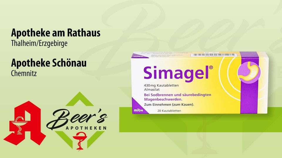 Simagel Kautabletten 20 Stück