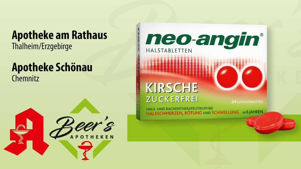 neo-angin Kirsche 24 Lutschtabletten