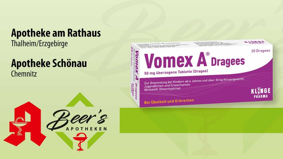 Vomex A® Dragees 20 Dragees