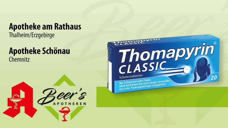Thomapyrin Classic 20 Tabletten